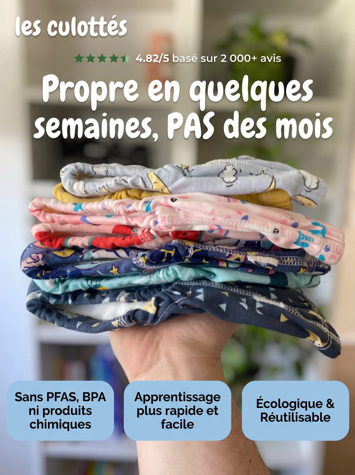 Culotte d'apprentissage à la propreté
