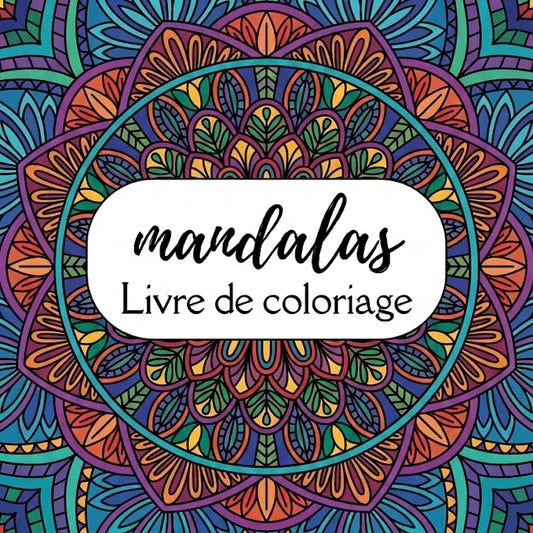 Mandalas (Printable Coloring Ebook)